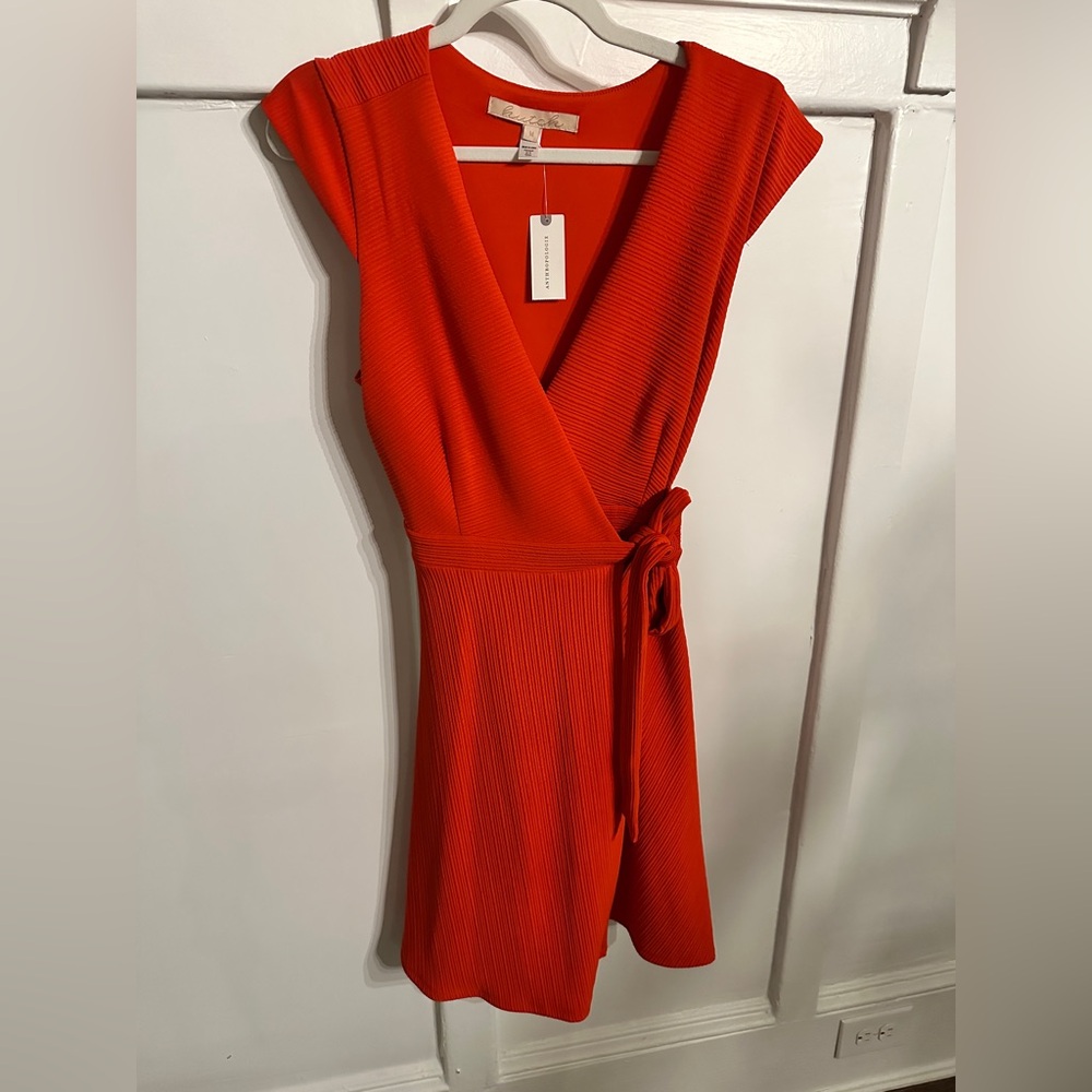 Anthropologie Hutch Red Wrap Dress